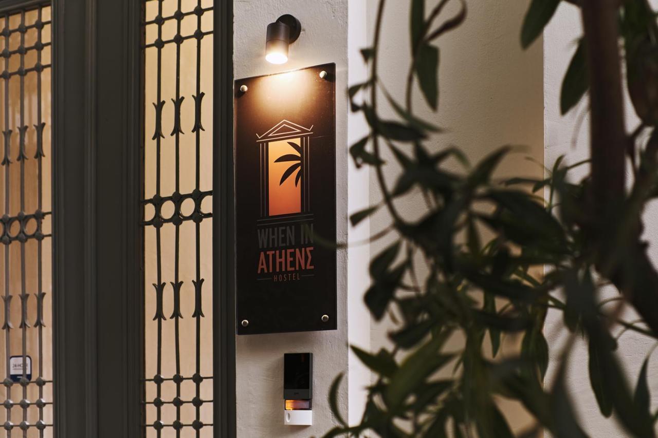 When In Athens Hostel Atenas Exterior foto